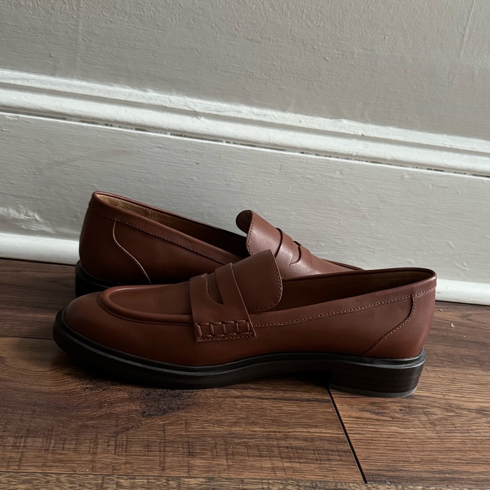 Madewell | Vernon brown leather loafers - Picture 6 of 6